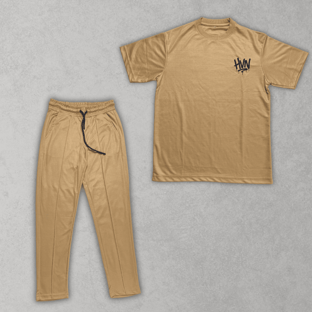 Beige Oversized Co - Ord Set - HavenWear