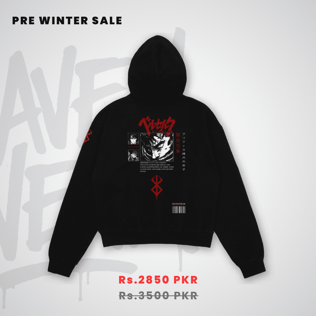 Berserk Oversized Hoodie - HavenWear