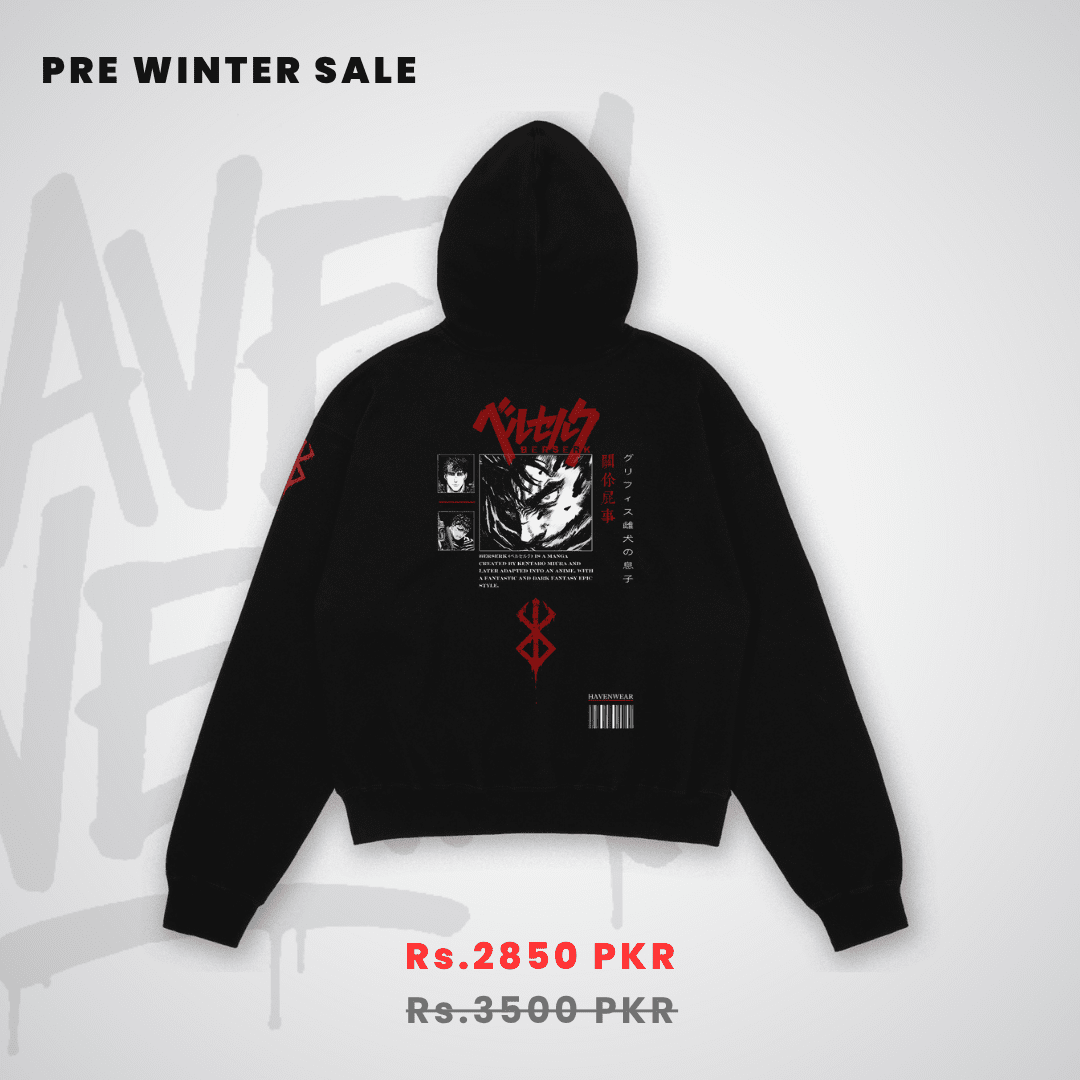 Berserk Oversized Hoodie - HavenWear