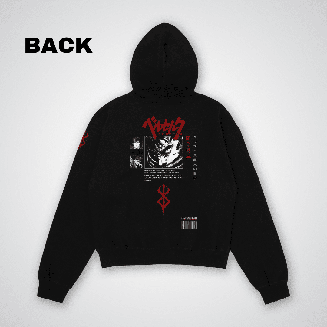 Berserk Oversized Hoodie - HavenWear