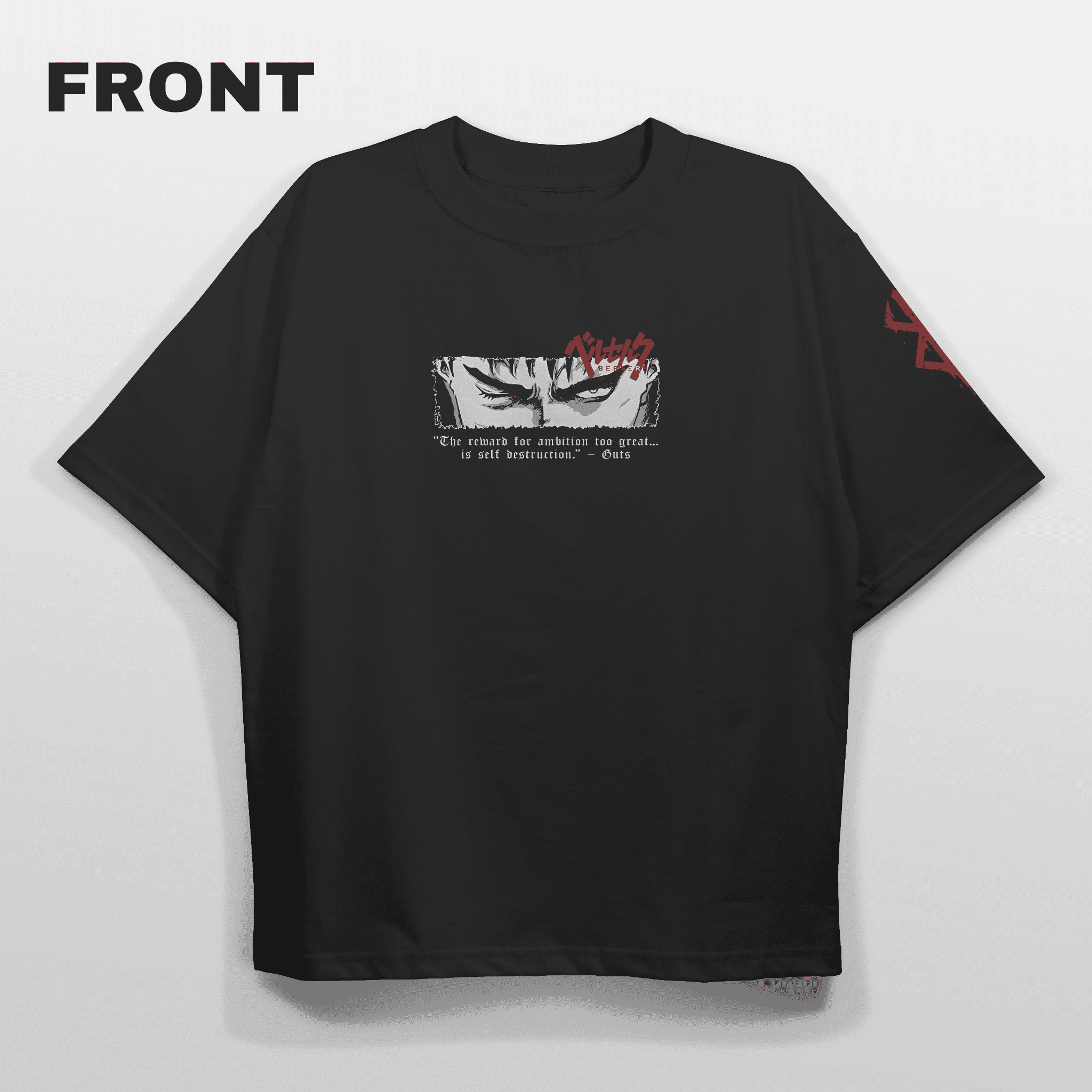 Berserk Oversized T-shirt - HavenWear