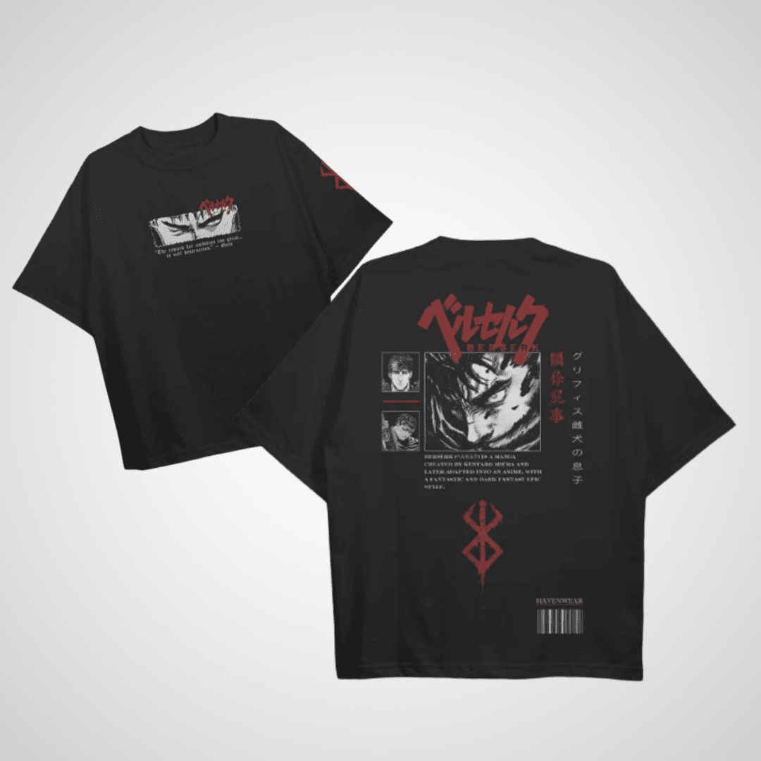 Berserk Oversized T-shirt - HavenWear