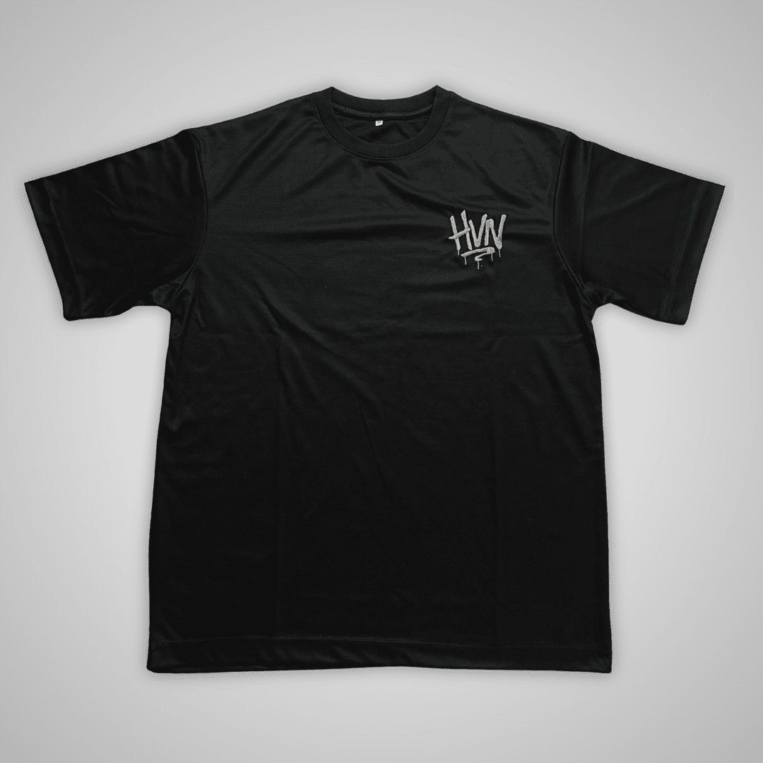 Black Essential Oversize Tee - HavenWear