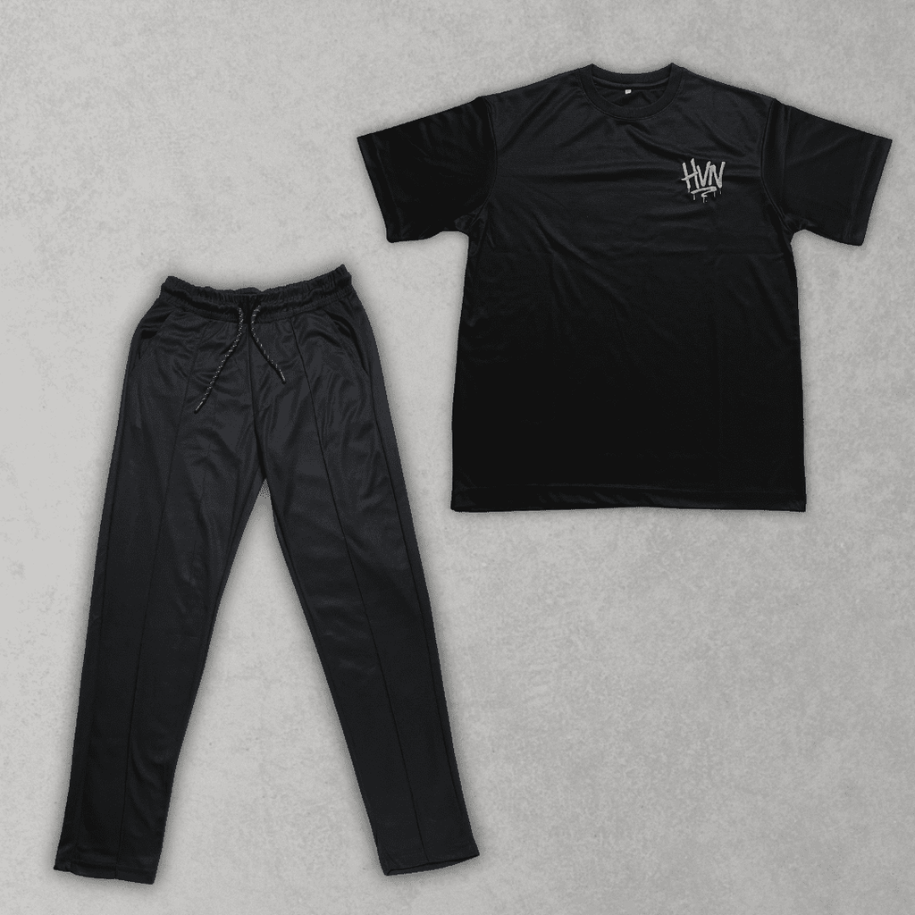 Black Oversized Co - Ord Set - HavenWear
