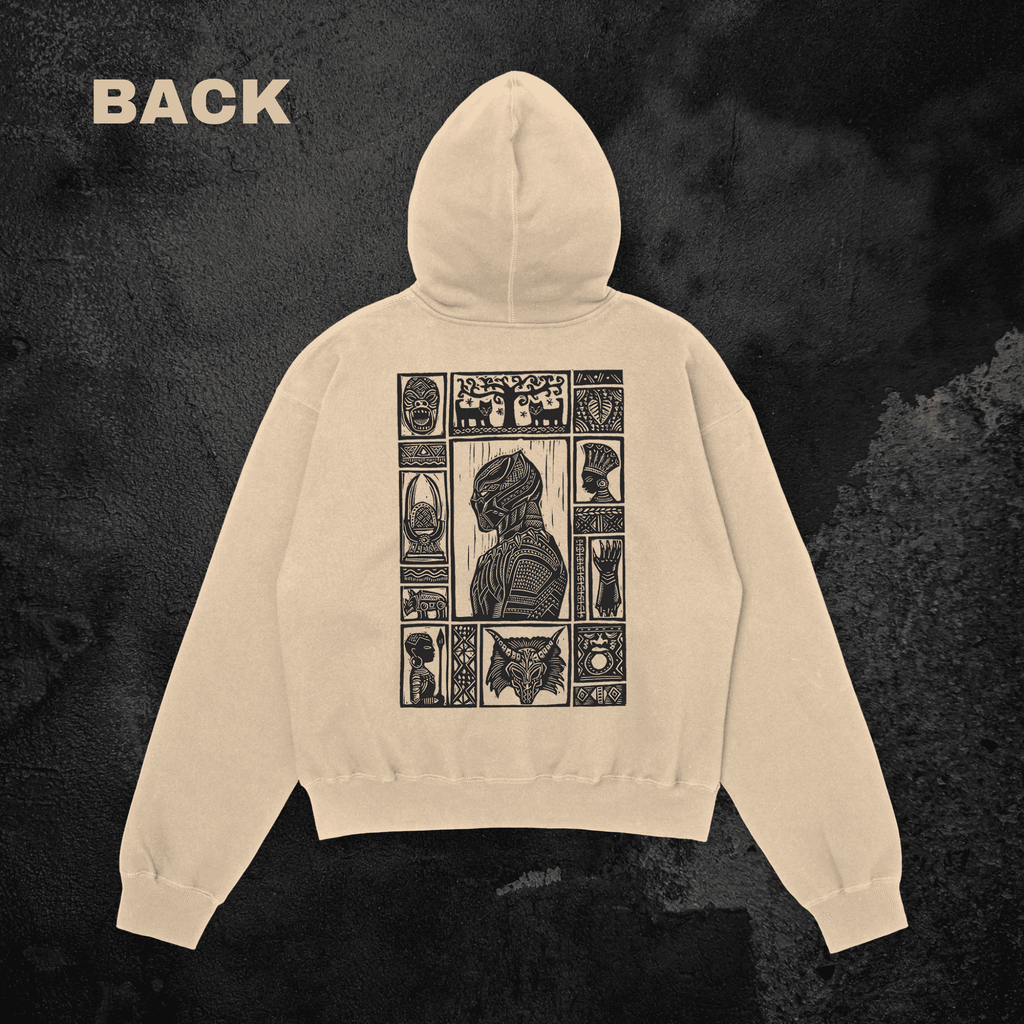 Black panther Oversized Hoodie - HavenWear