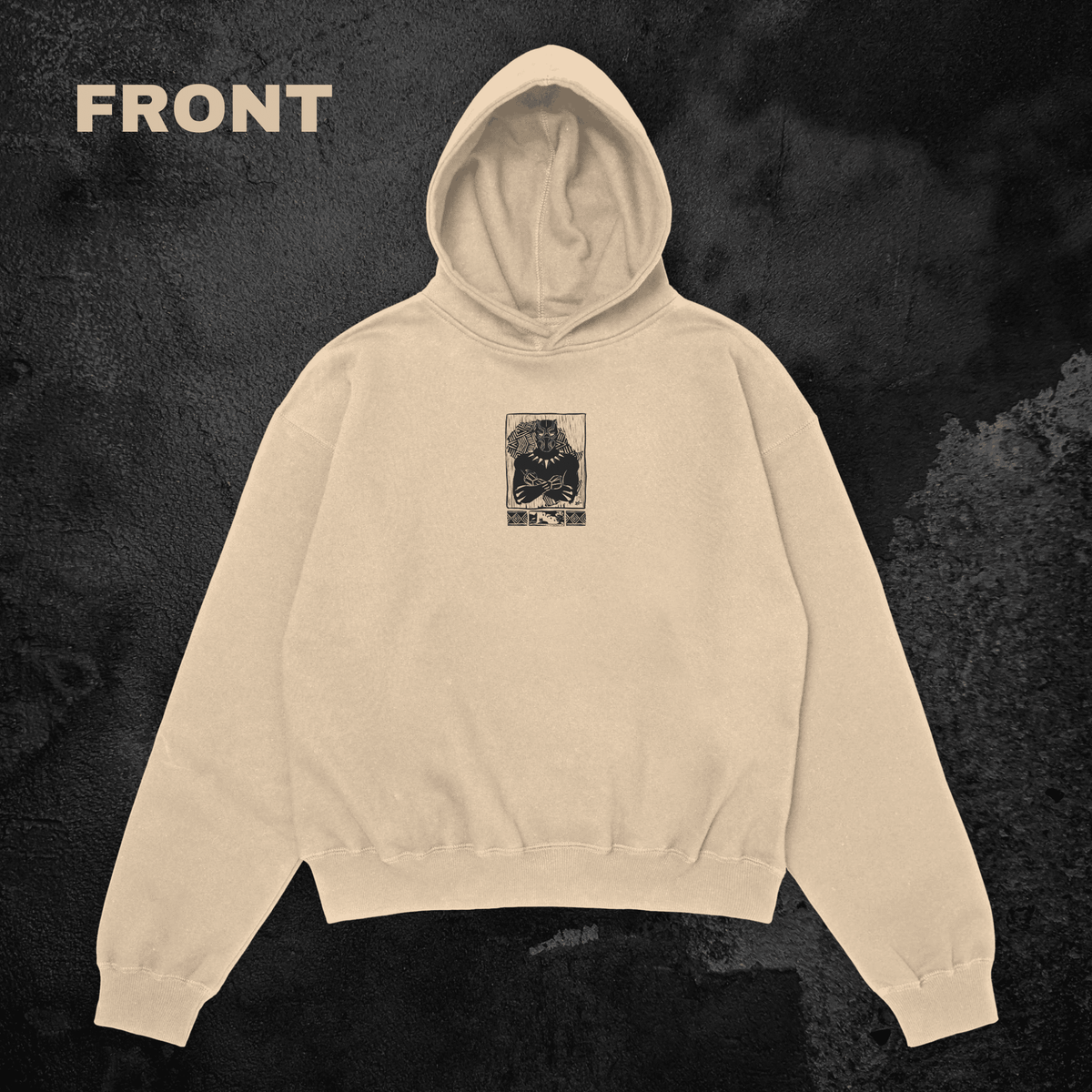 Black panther Oversized Hoodie - HavenWear
