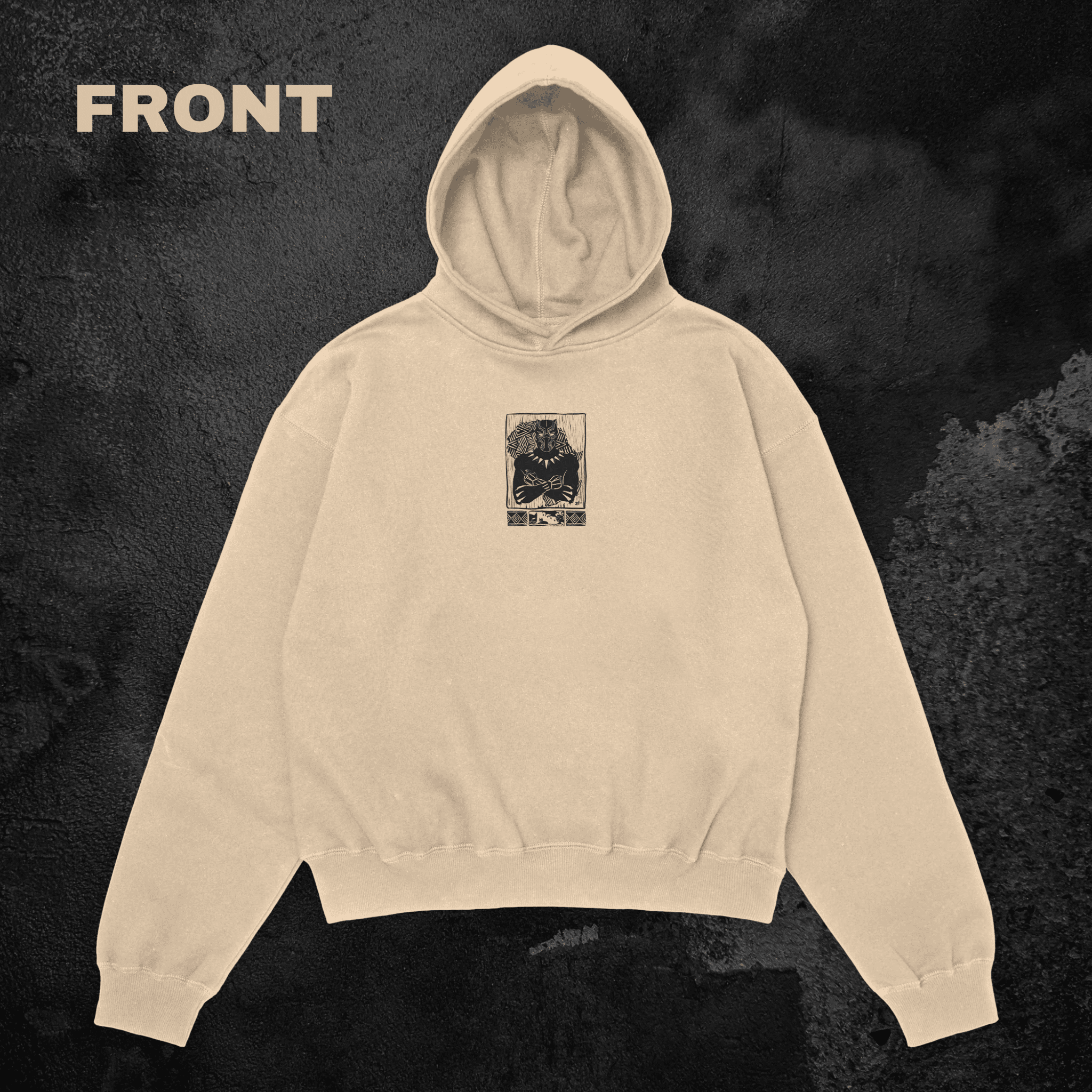 Black panther Oversized Hoodie - HavenWear