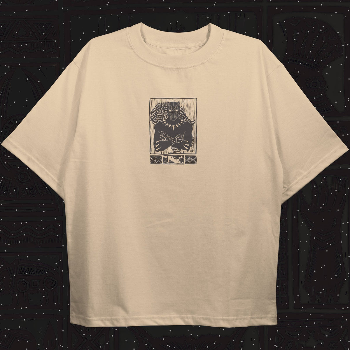 Black panther Oversized T-shirt - HavenWear