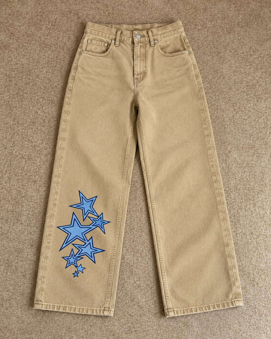 Blue Star Baggy Denim