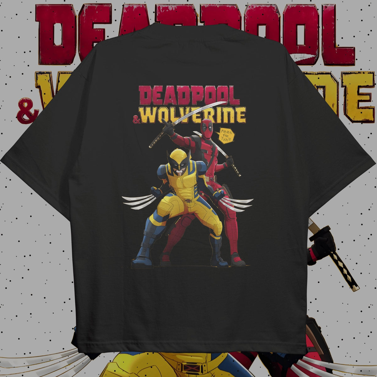 Deadpool X Wolverine T-shirt - HavenWear