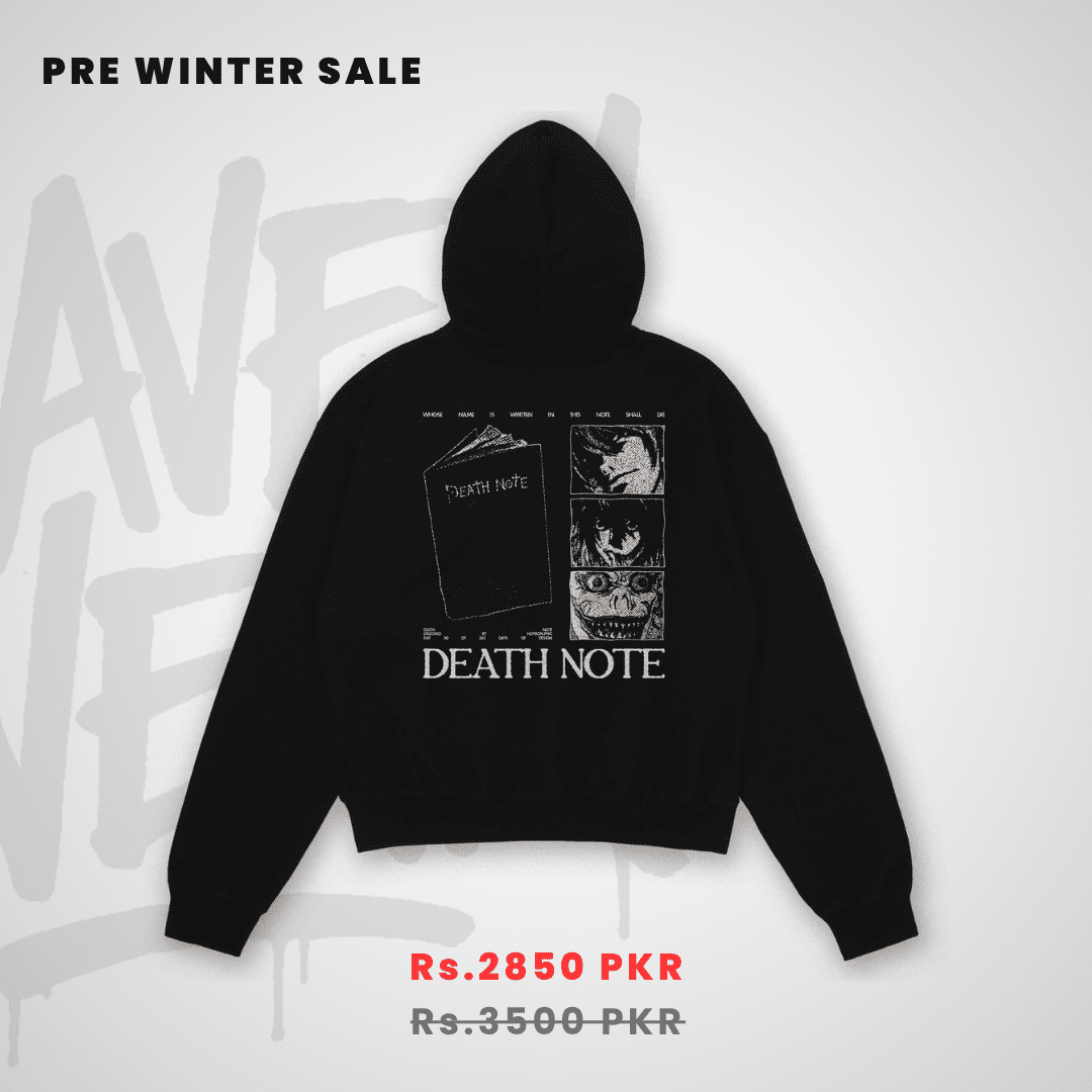 Death Note Oversized Hoodie - HavenWear
