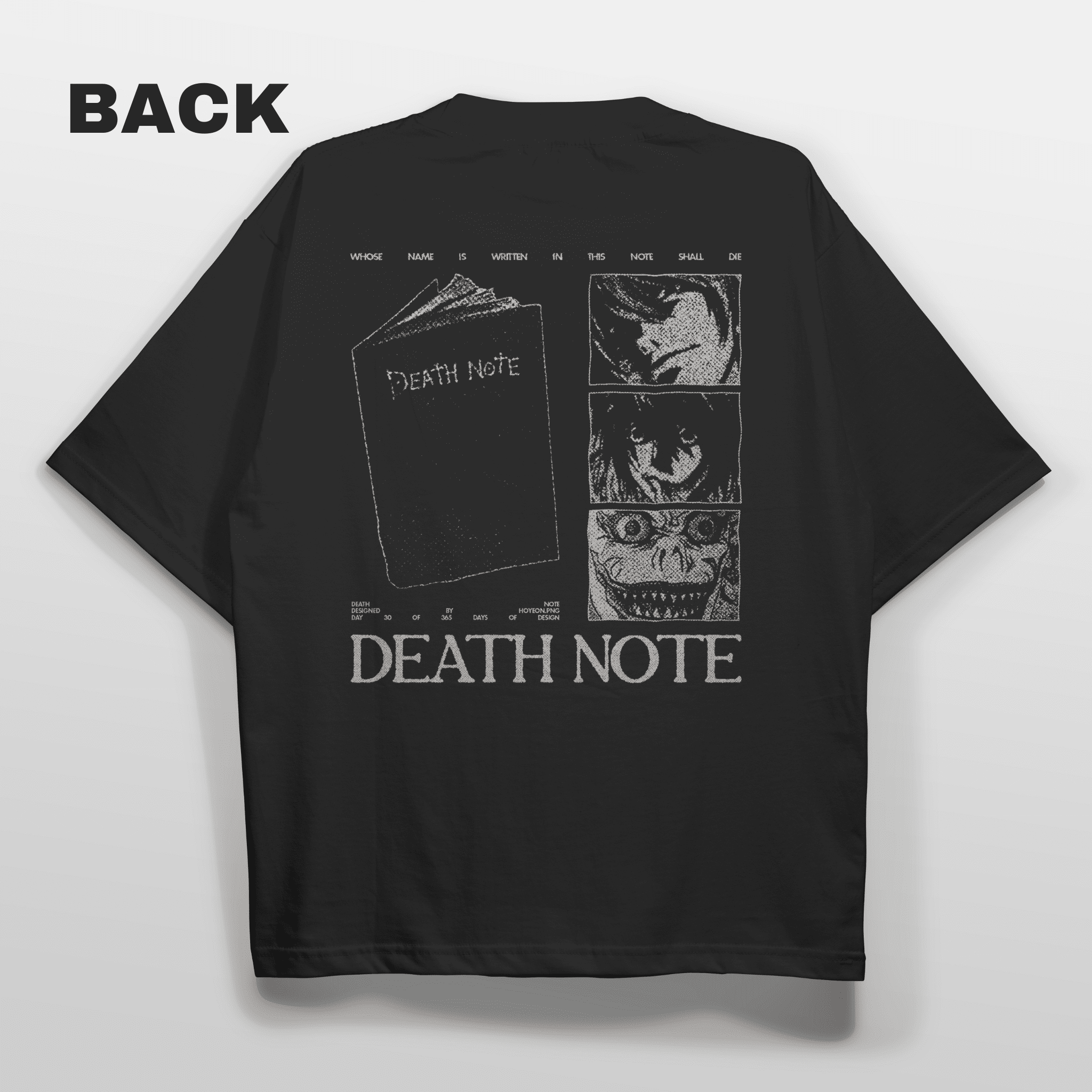 Death Note Oversized T-shirt - HavenWear