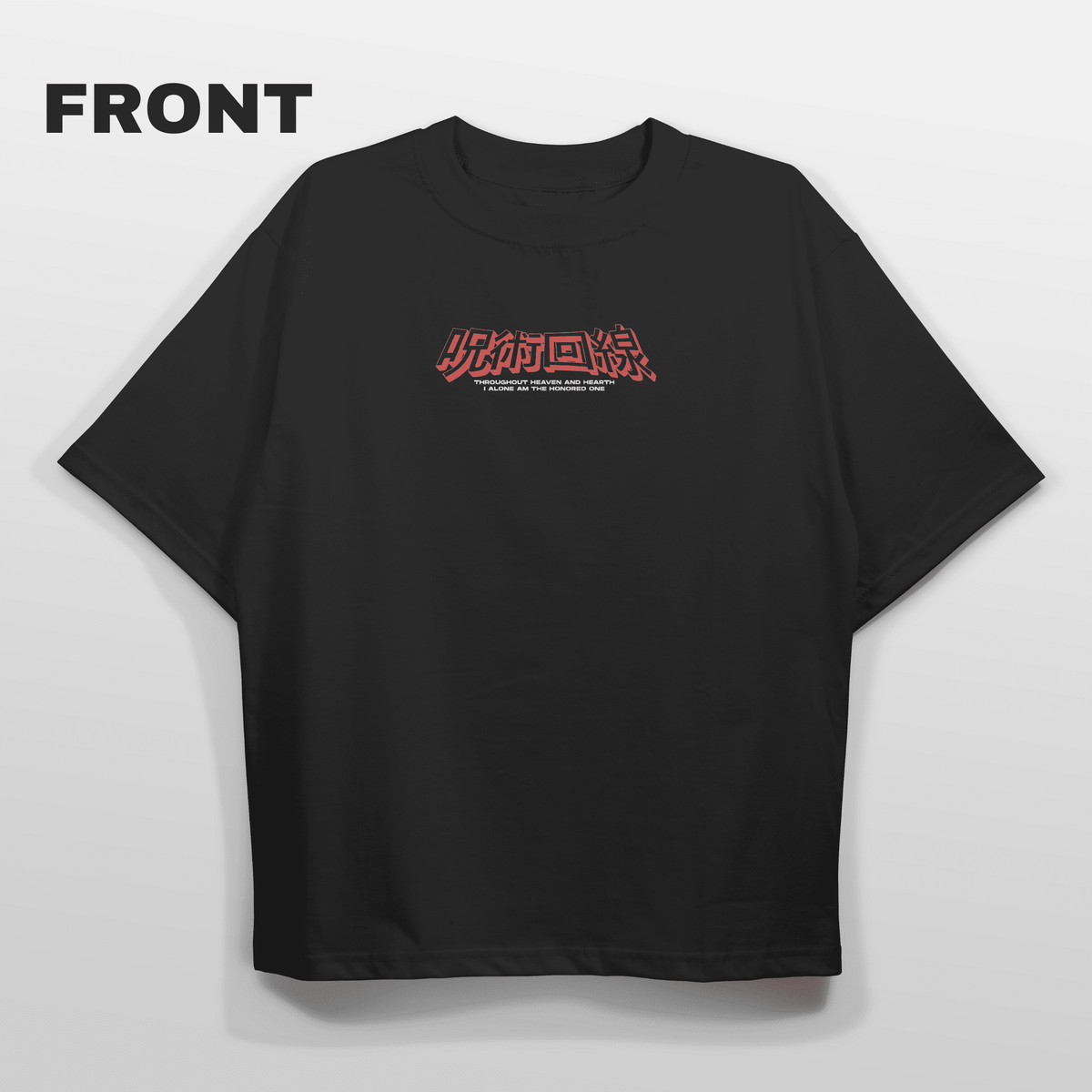 Gojo Satoru lll Oversized T-shirt - HavenWear