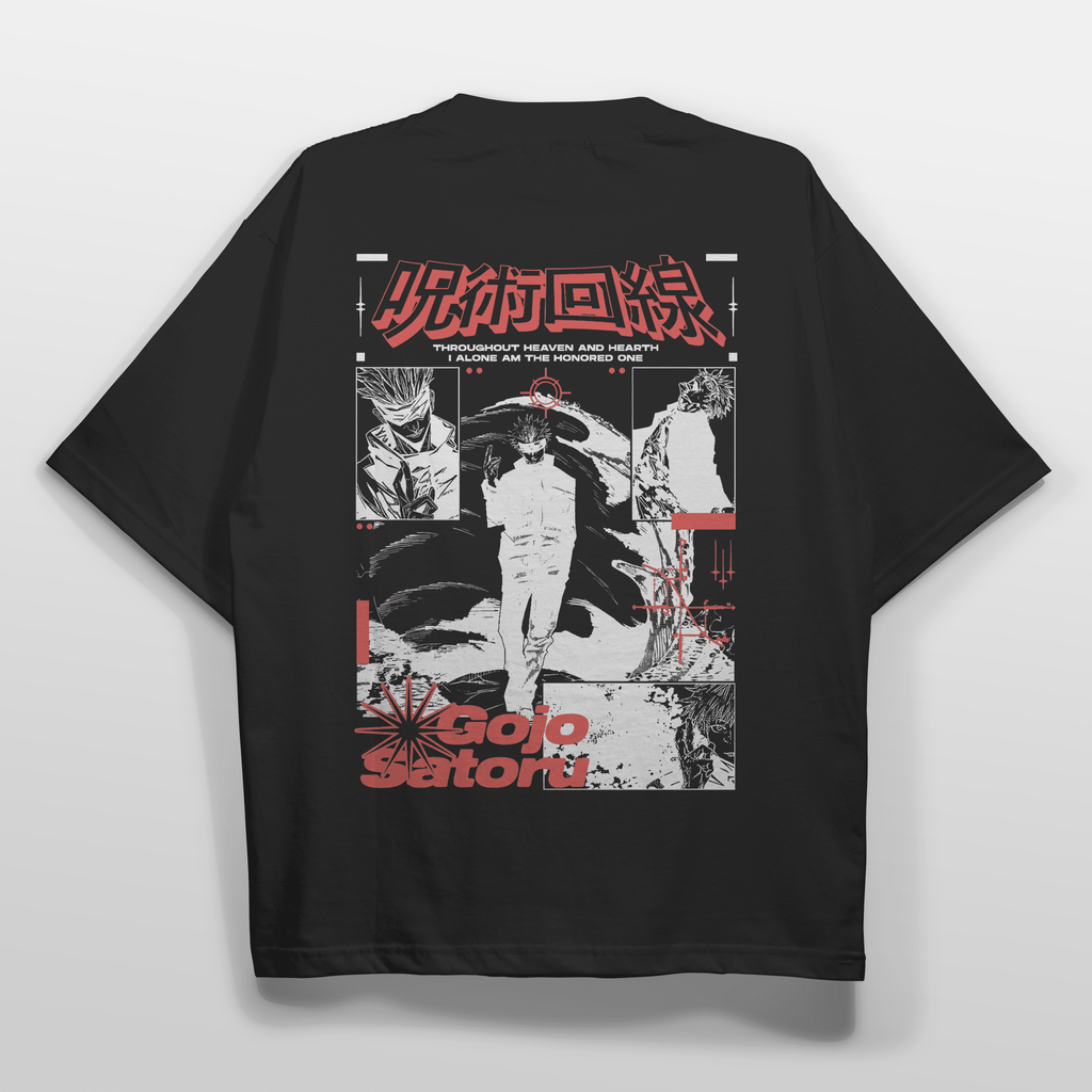 Gojo Satoru lll Oversized T-shirt - HavenWear