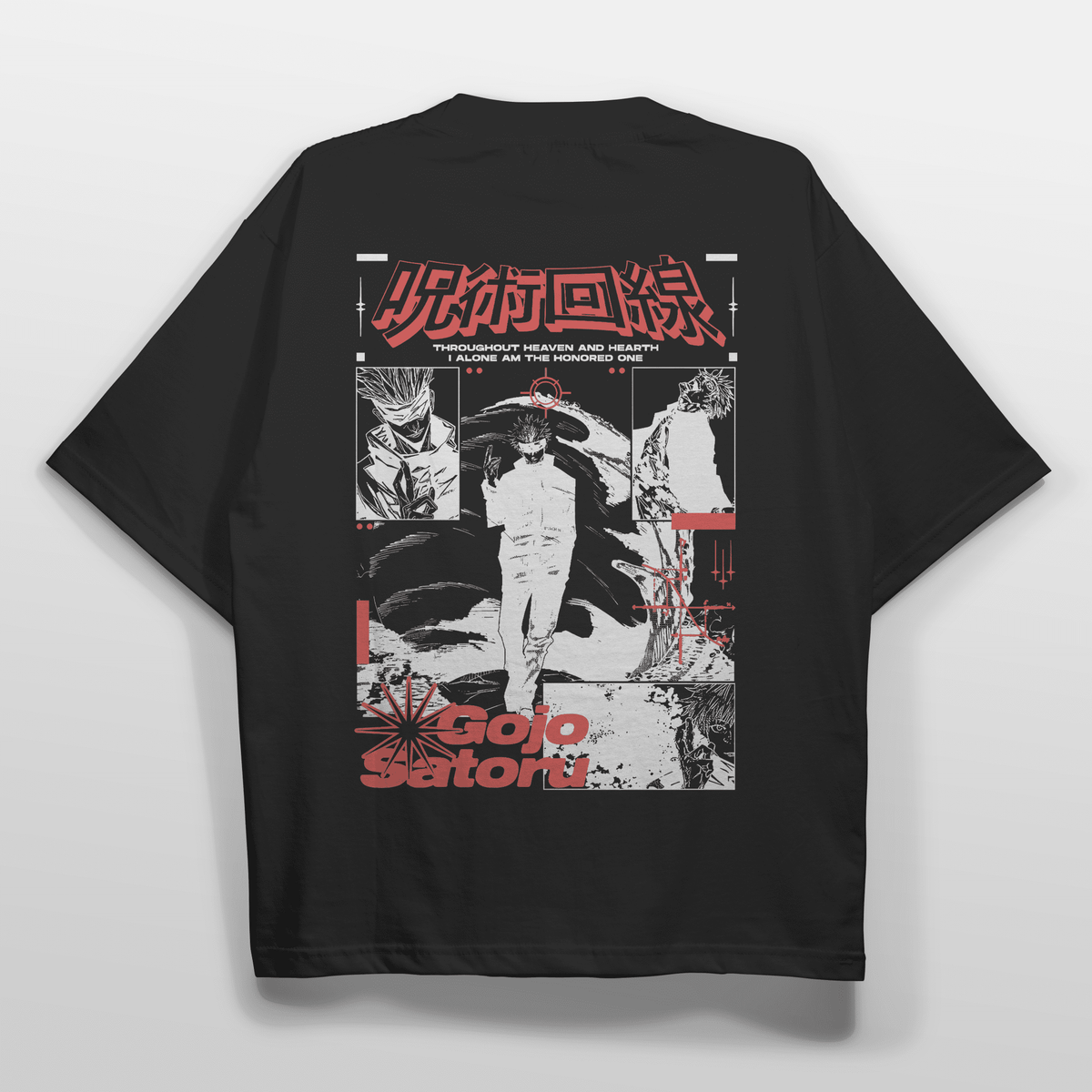 Gojo Satoru lll Oversized T-shirt - HavenWear
