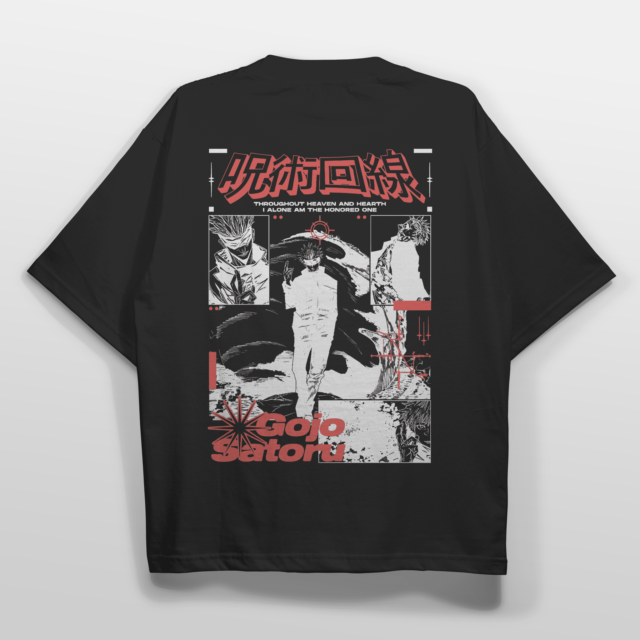 Gojo Satoru lll Oversized T-shirt - HavenWear