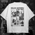 Gojo Satoru Manga Style Oversized T-shirt - HavenWear