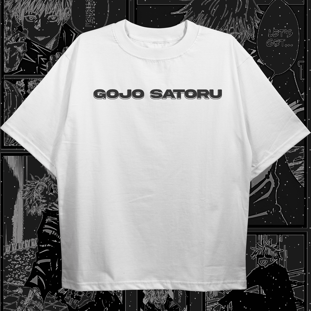 Gojo Satoru Manga Style Oversized T-shirt - HavenWear