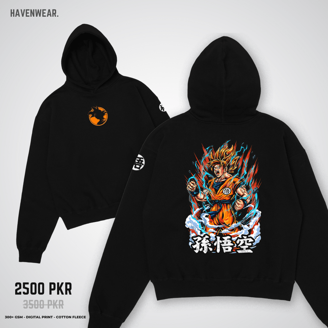 Goku lll Oversized Hoodie - HavenWear