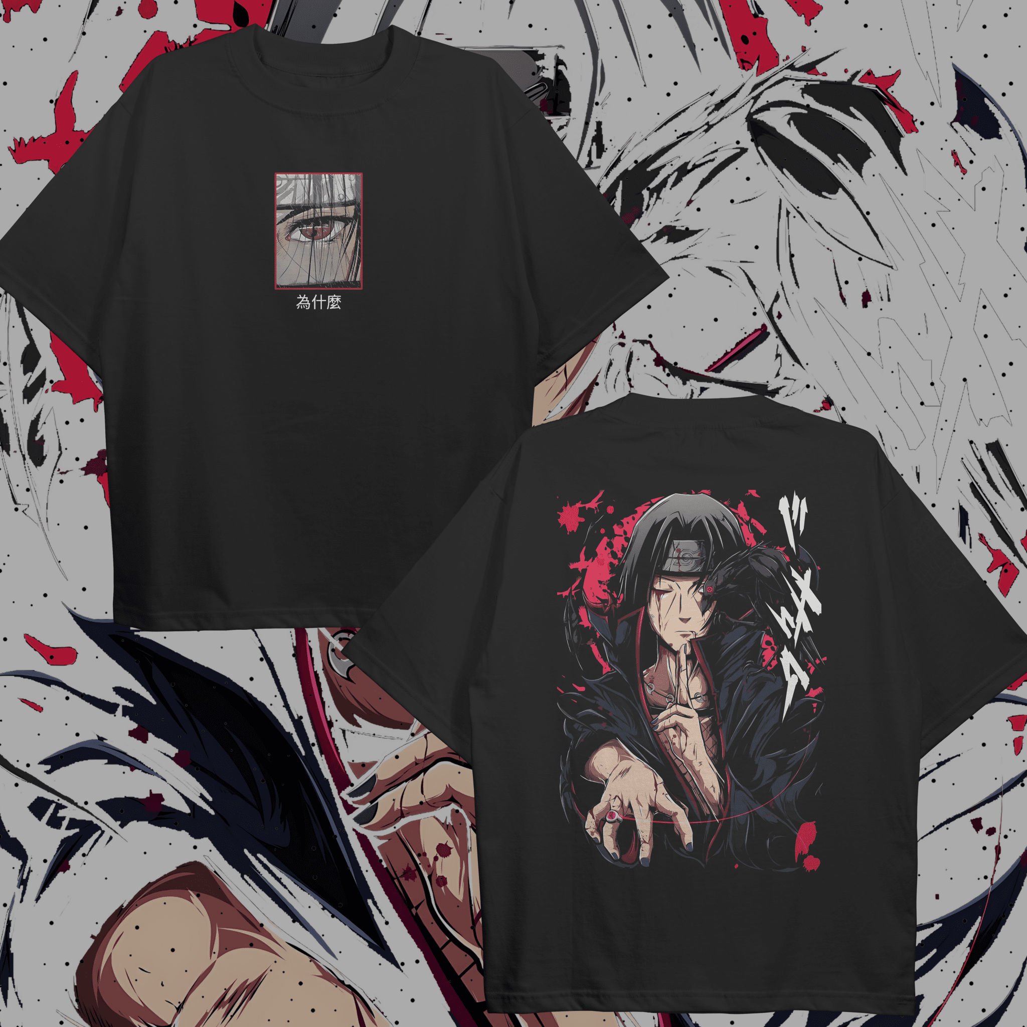 Itachi Oversized T-shirt - HavenWear