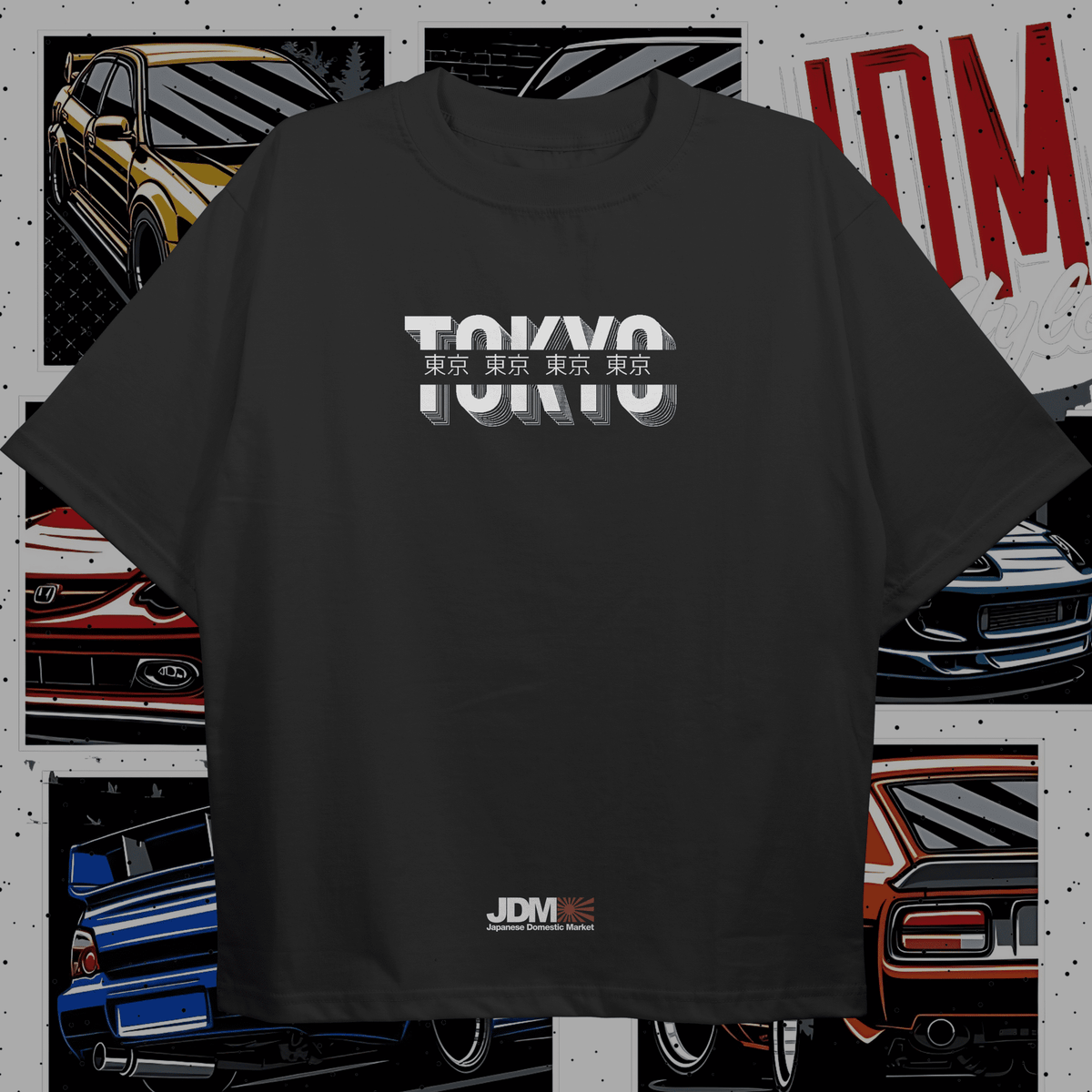 JDM Style Oversized T-shirt - HavenWear