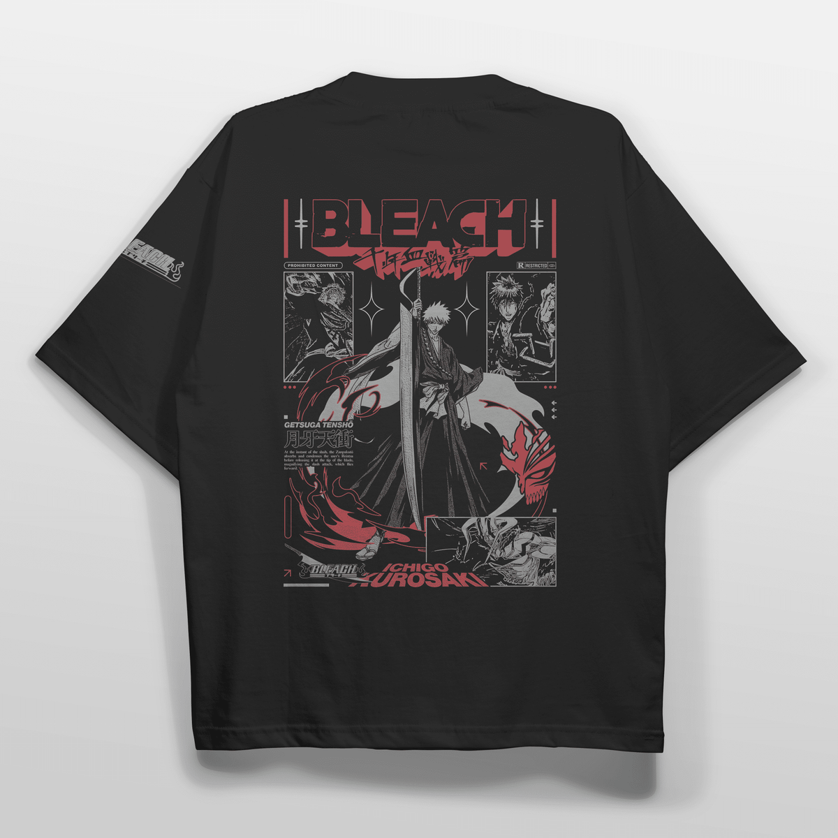 Kurosaki ll Oversized T-shirt - HavenWear
