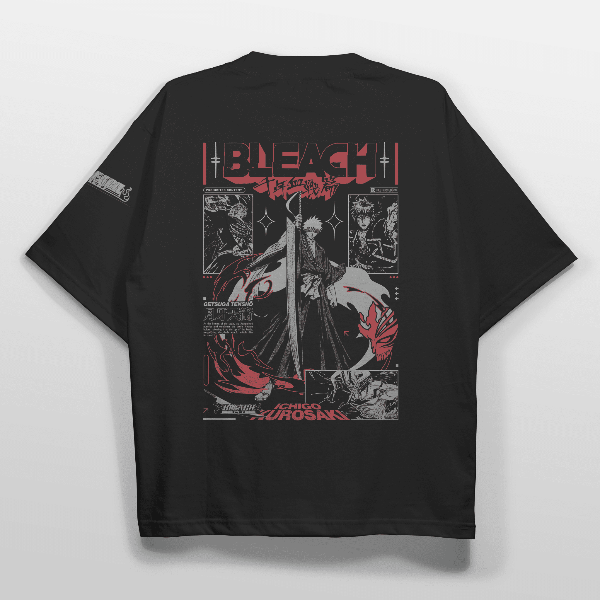 Kurosaki ll Oversized T-shirt - HavenWear
