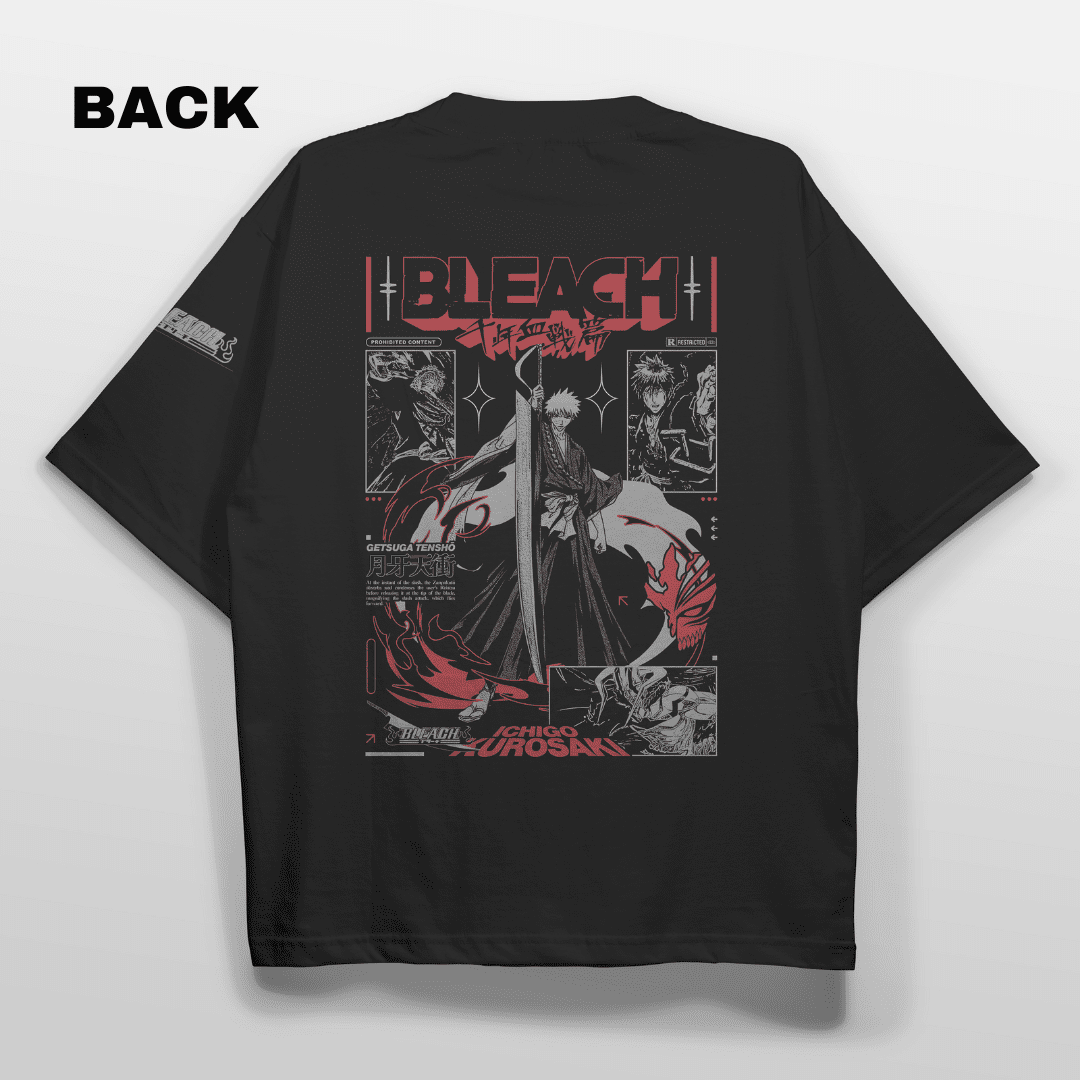 Kurosaki ll Oversized T-shirt - HavenWear