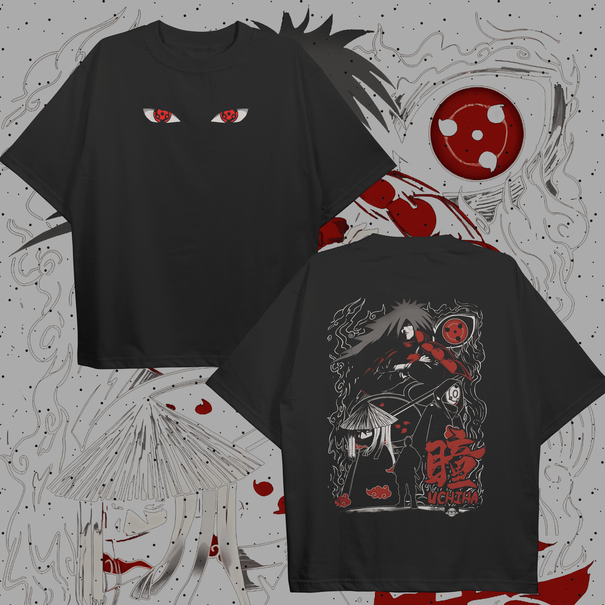 Madara Uchiha Oversized T-shirt - HavenWear