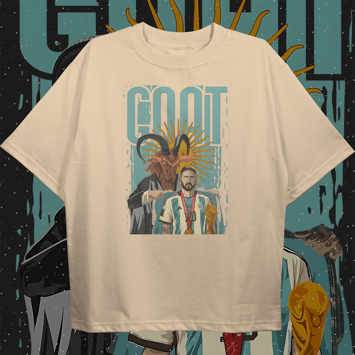 Messi Oversized T-shirt - HavenWear