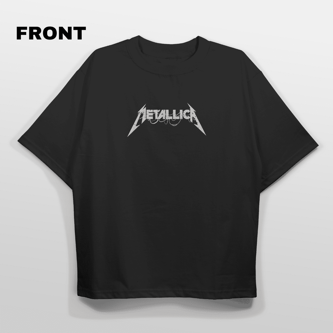 Metalica Master of Puppets Oversized T-shirt - HavenWear