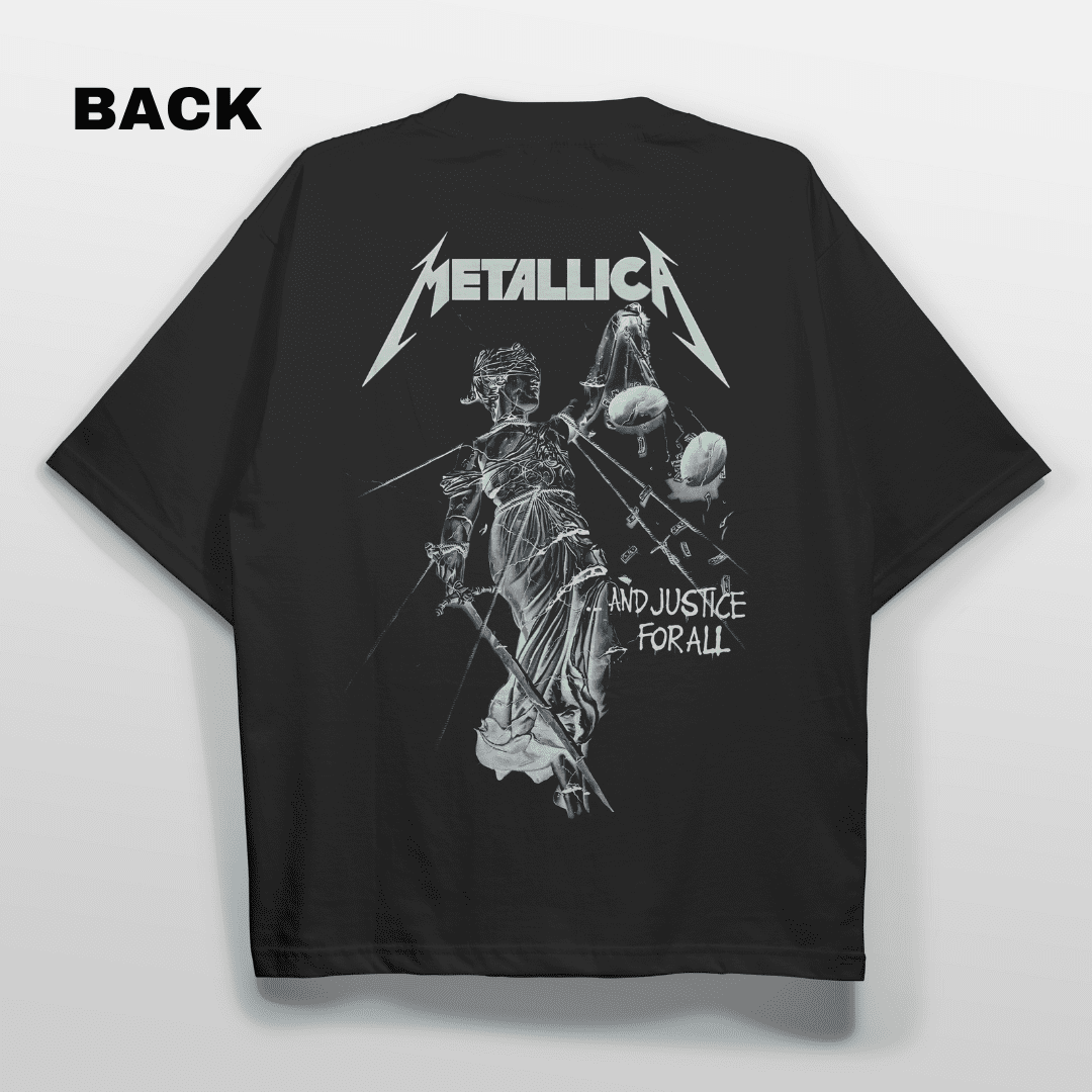 Metalica Oversized T-shirt - HavenWear