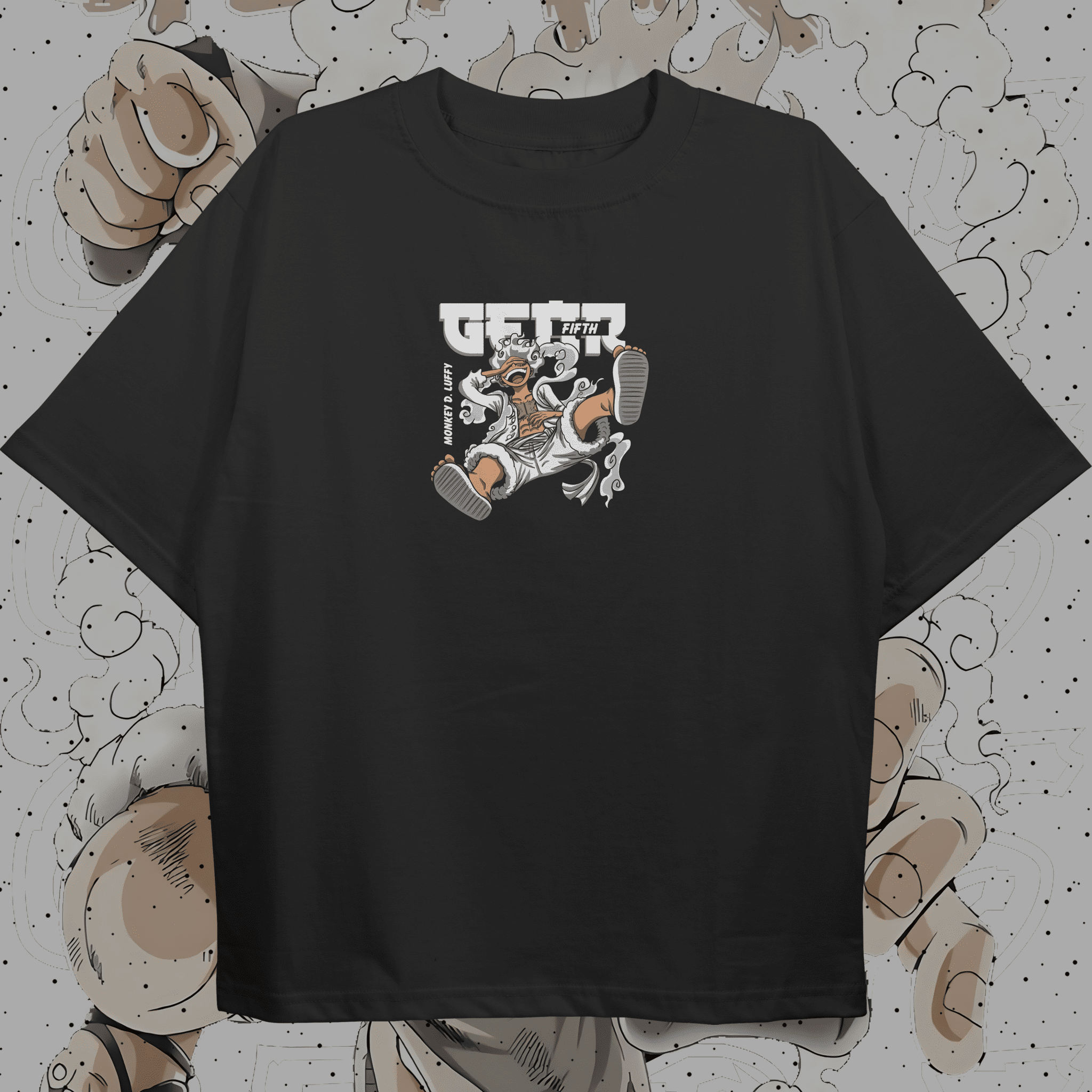 Monkey d. Luffy Gear 5 (Oversized) - HavenWear