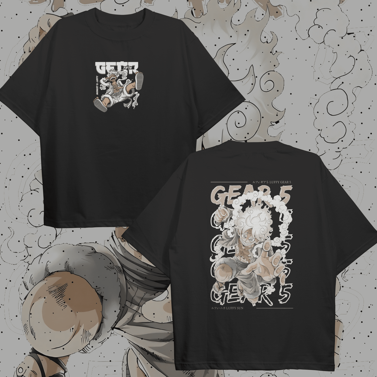 Monkey d. Luffy Gear 5 (Oversized) - HavenWear