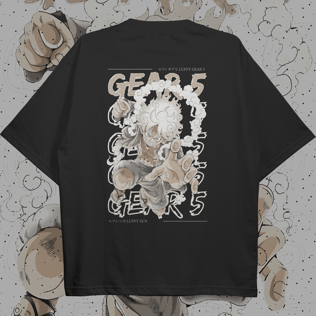 Monkey d. Luffy Gear 5 (Oversized) - HavenWear