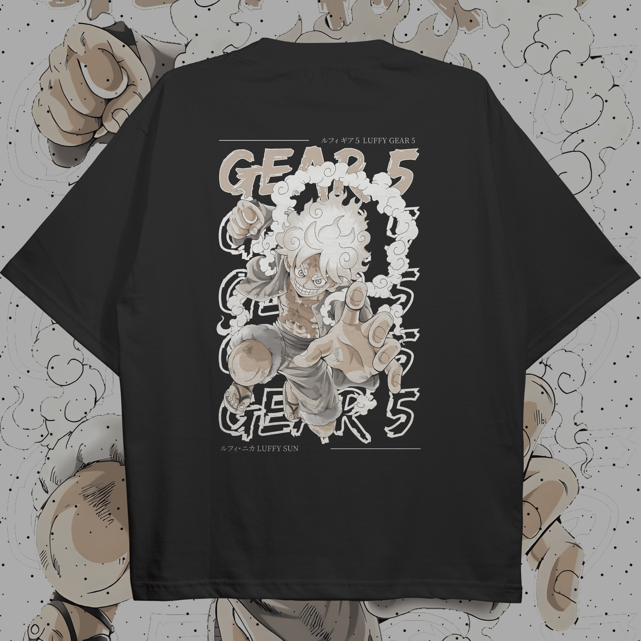 Monkey d. Luffy Gear 5 (Oversized) - HavenWear
