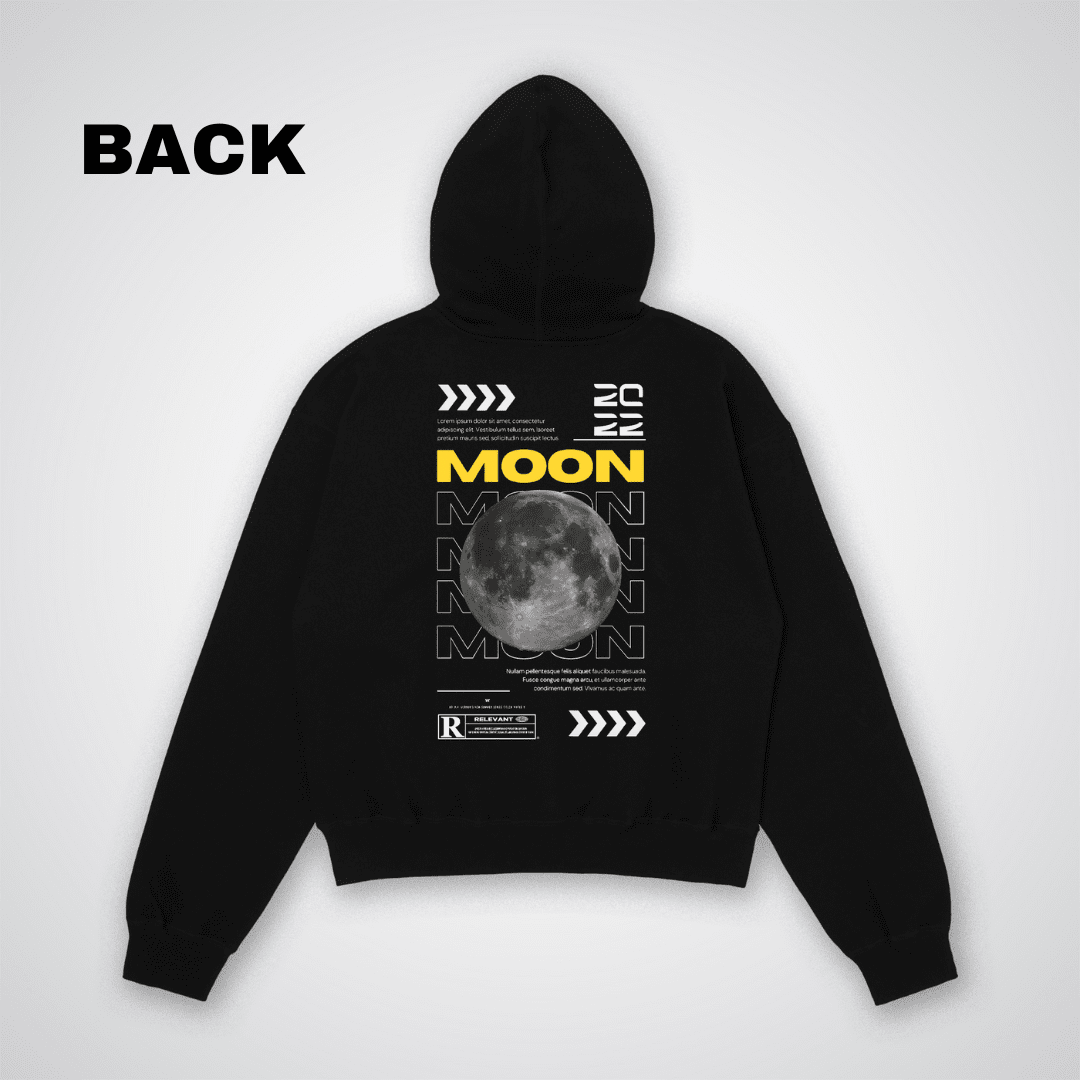 Moon Oversized Hoodie - HavenWear