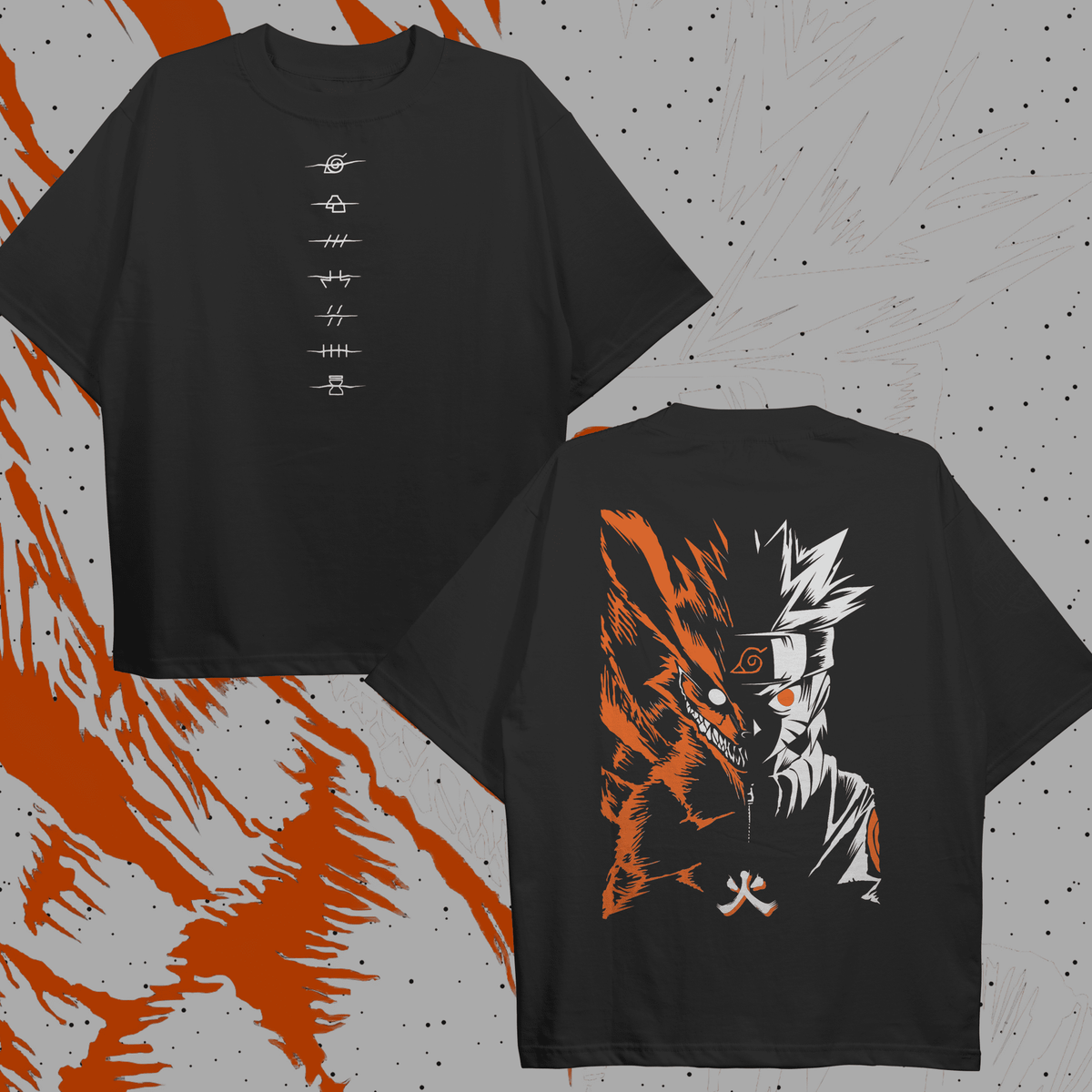 Naruto Oversized T-shirt - HavenWear