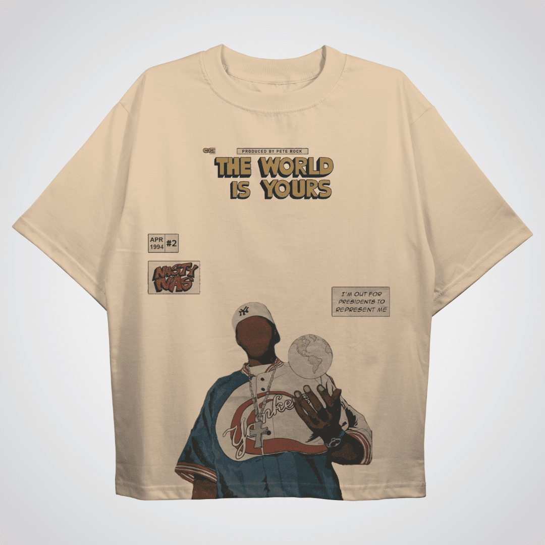 Nasty Nas Oversized T-shirt - HavenWear