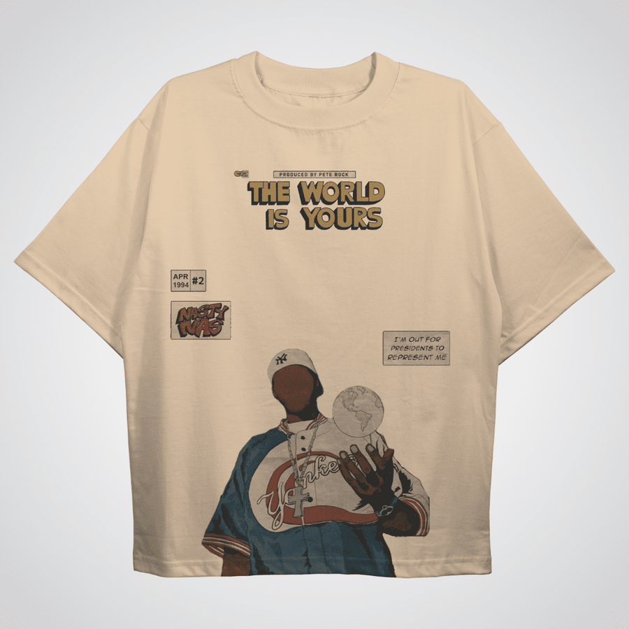 Nasty Nas Oversized T-shirt - HavenWear