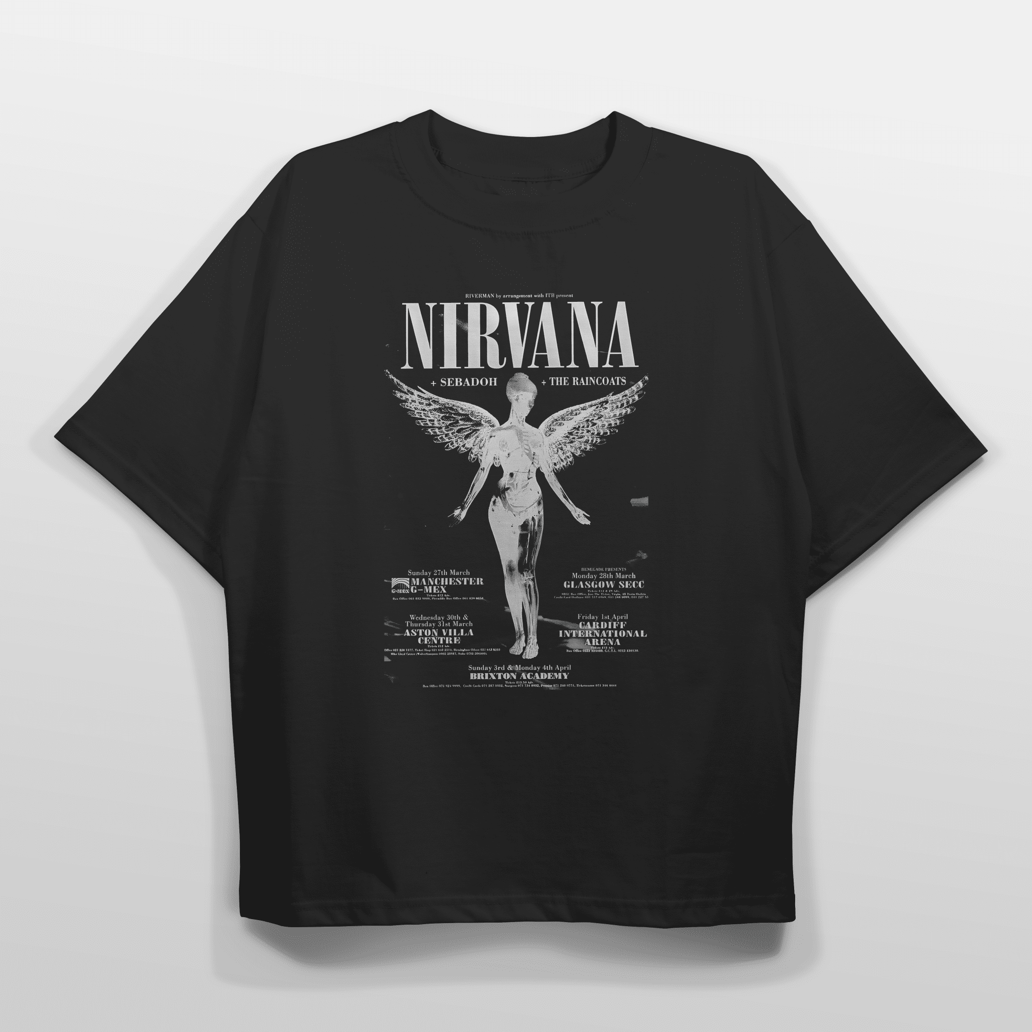 Nirvana Oversized T-shirt - HavenWear