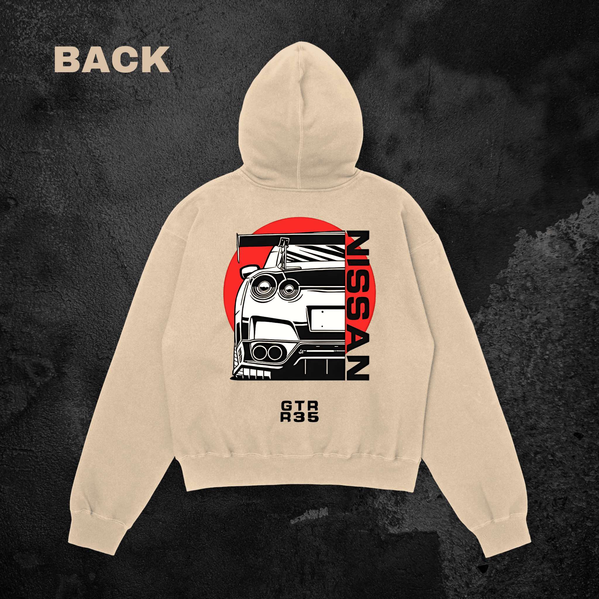 Nissan GTR Oversized Hoodie - HavenWear