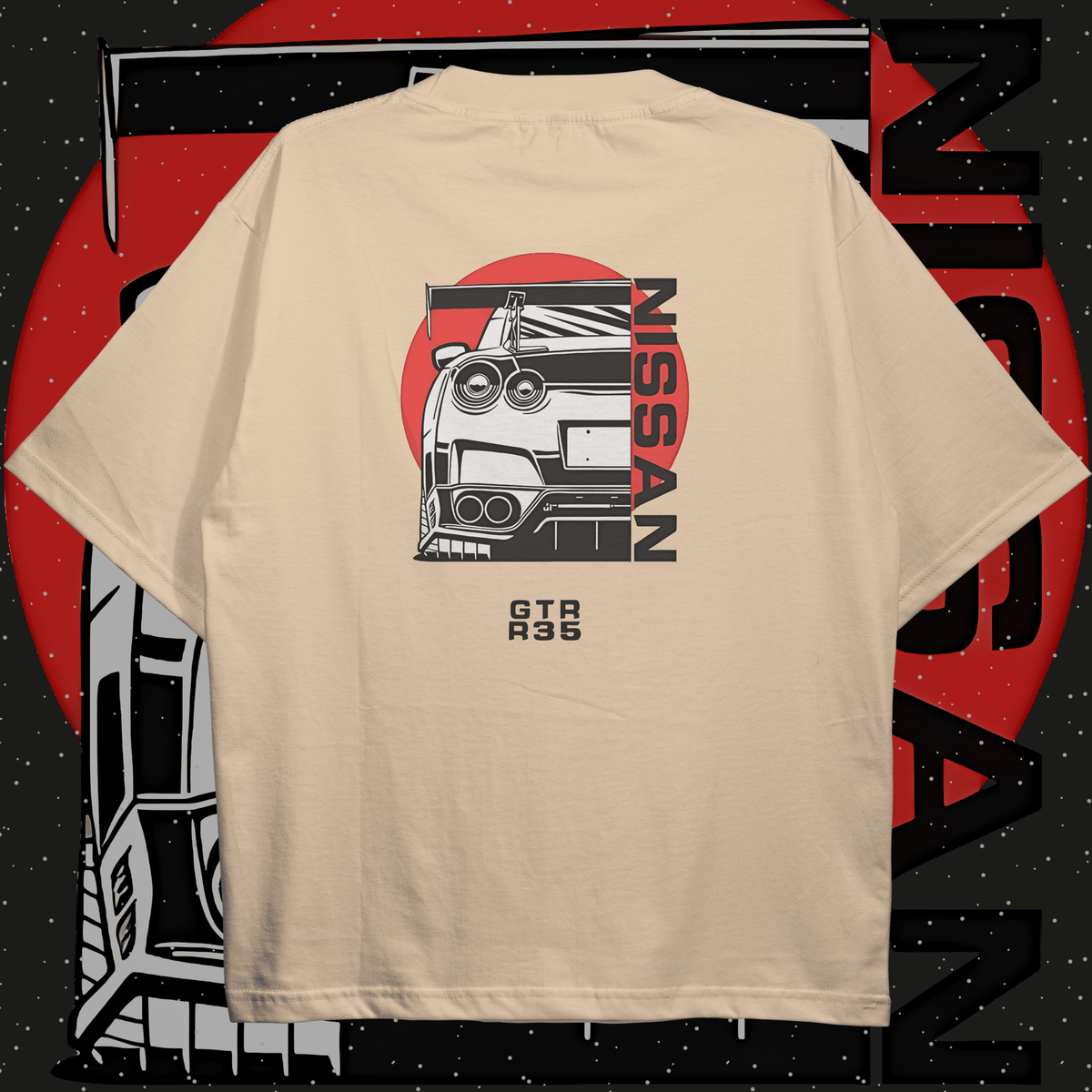 Nissan GTR Oversized T-shirt - HavenWear