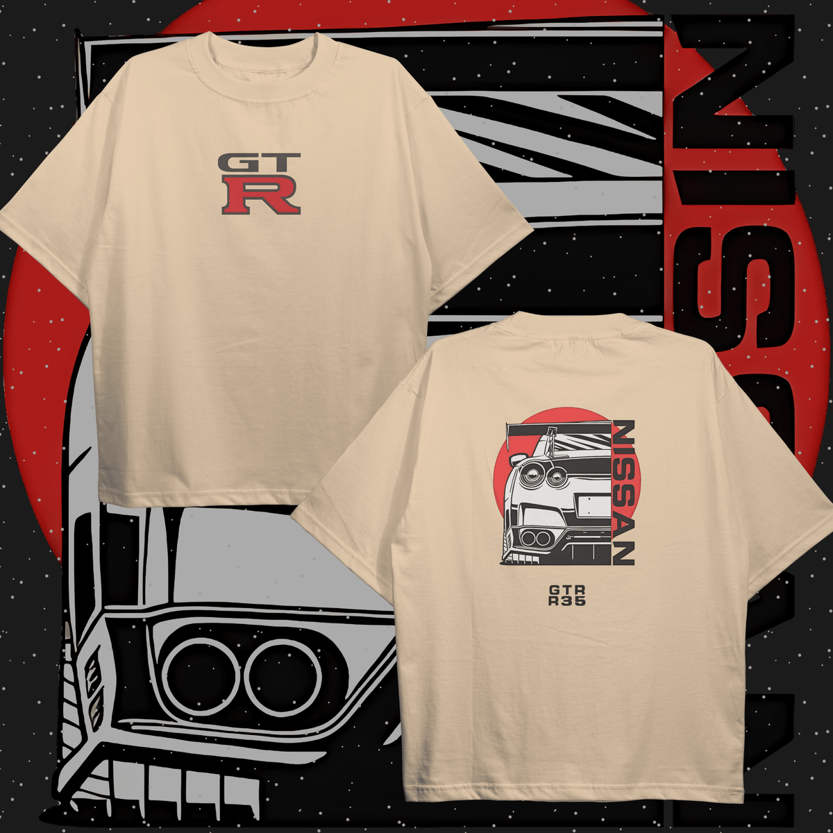 Nissan GTR Oversized T-shirt - HavenWear