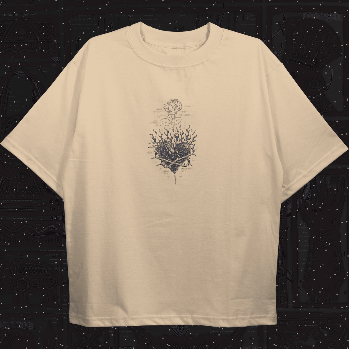 Pain is Strength Oversized T-shirt - HavenWear
