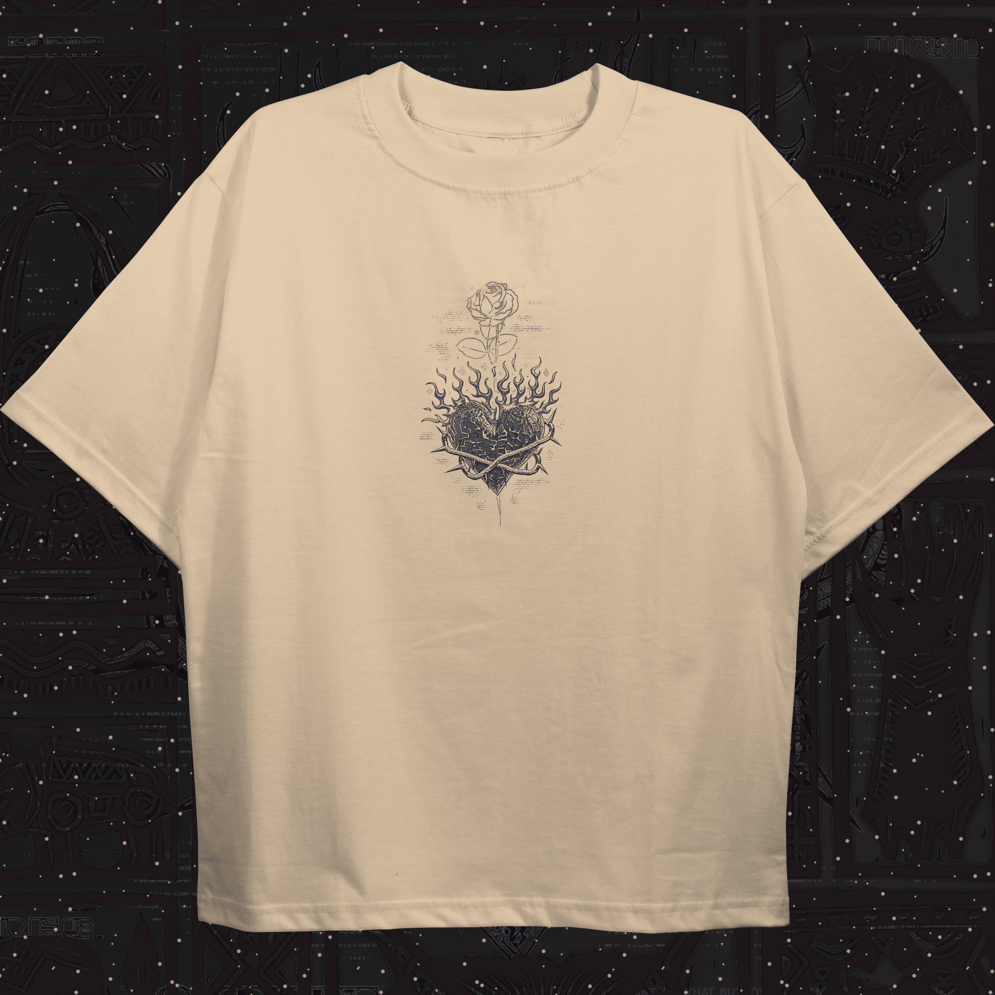 Pain is Strength Oversized T-shirt - HavenWear