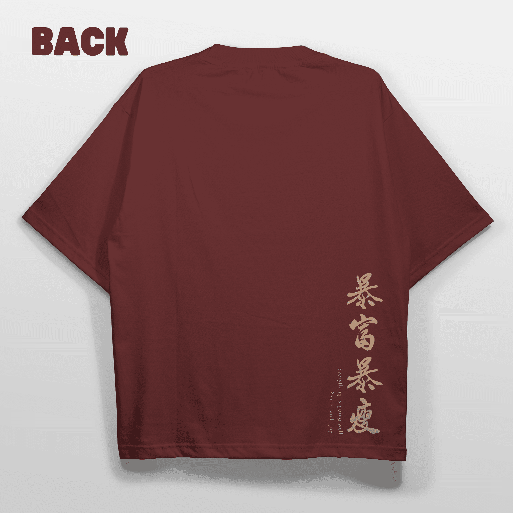 Peace and Joy Oversized T-shirt - HavenWear