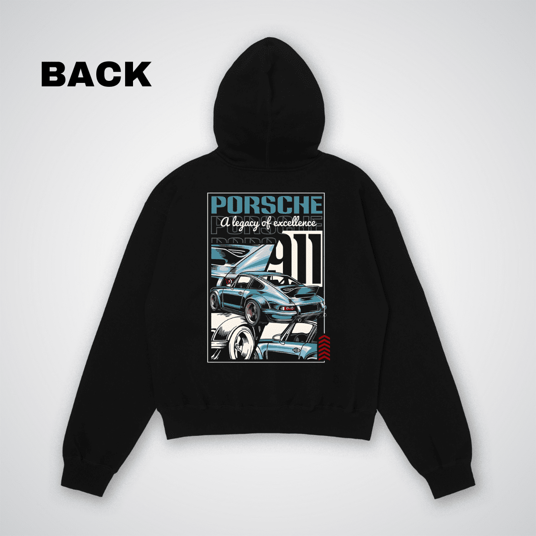 Porsche 911 Classic Oversized Hoodie - HavenWear