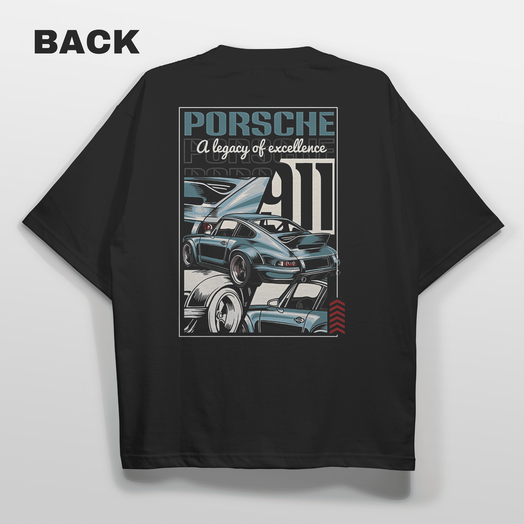Porsche 911 Classic Oversized T-shirt - HavenWear