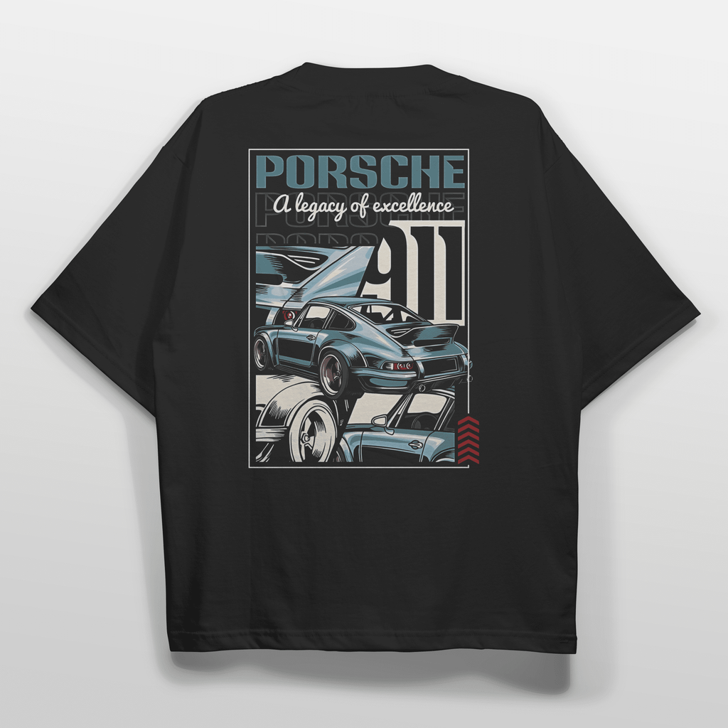 Porsche 911 Classic Oversized T-shirt - HavenWear